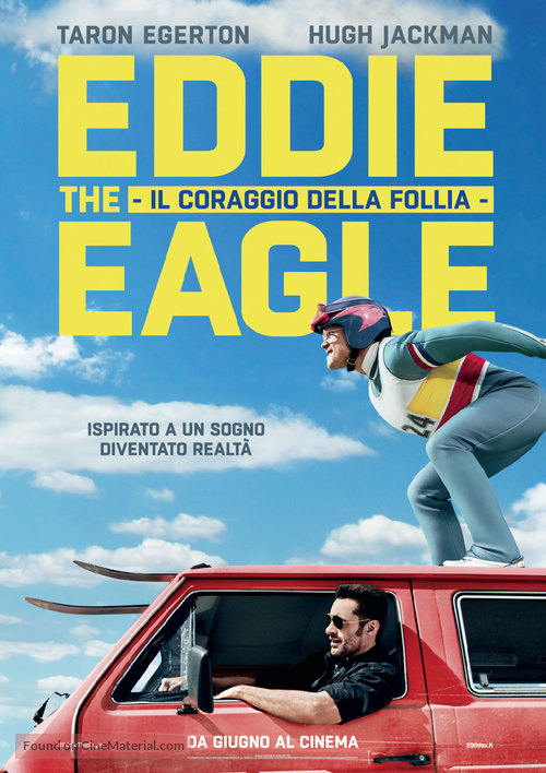 Eddie the Eagle - Italian Movie Poster