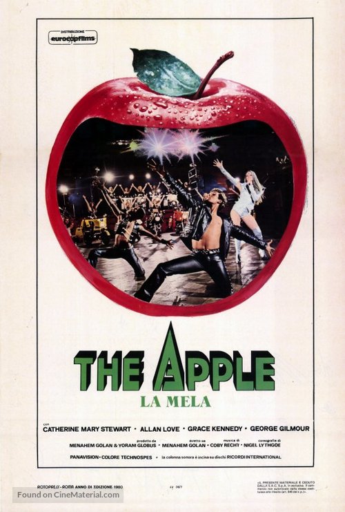 The Apple - Italian Movie Poster