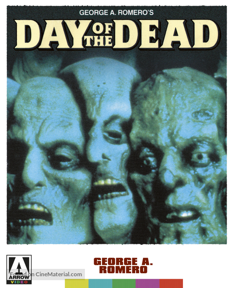 Day of the Dead - British DVD movie cover