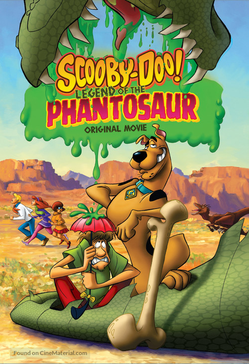 Scooby-Doo! Legend of the Phantosaur - DVD movie cover