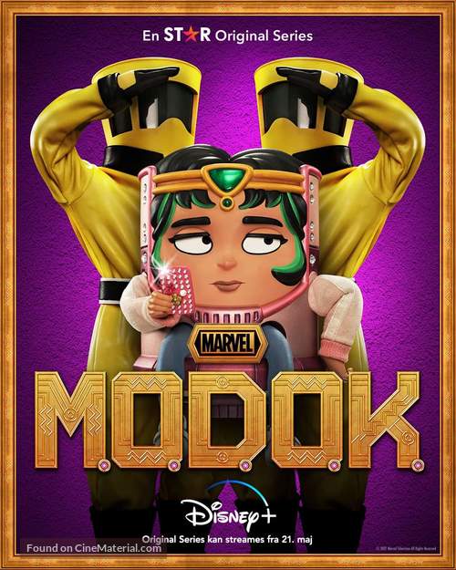 &quot;M.O.D.O.K.&quot; - Danish Movie Poster