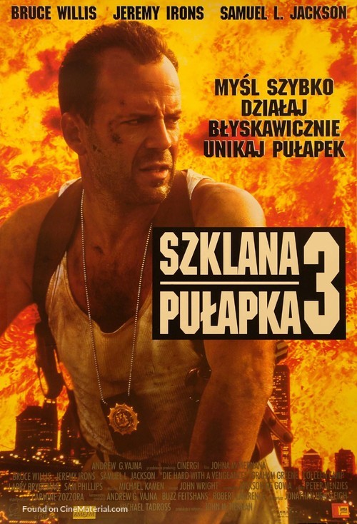 Die Hard: With a Vengeance - Polish Movie Poster