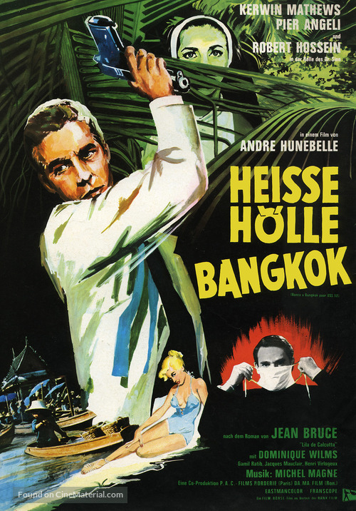 Banco &agrave; Bangkok pour OSS 117 - German Movie Poster