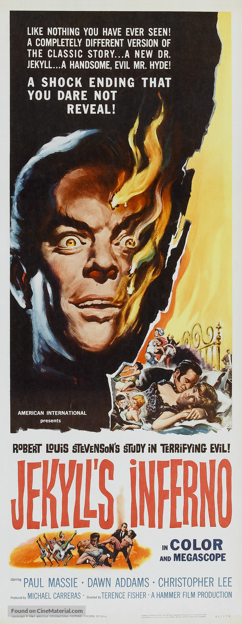 The Two Faces of Dr. Jekyll - Theatrical movie poster