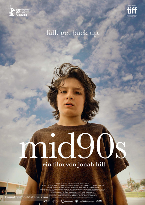 Mid90s - German Movie Poster