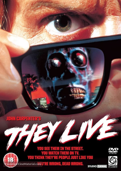 They Live - British Movie Cover