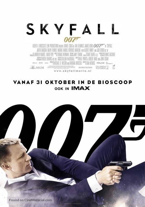 Skyfall - Dutch Movie Poster