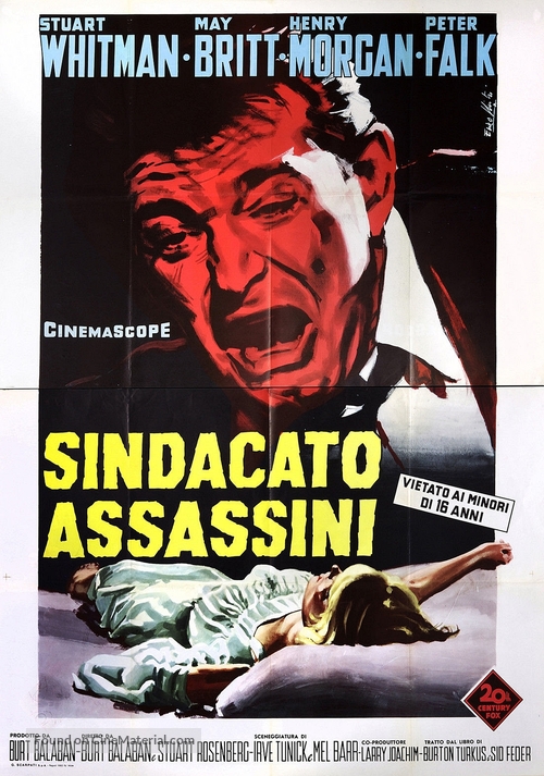 Murder, Inc. - Italian Movie Poster