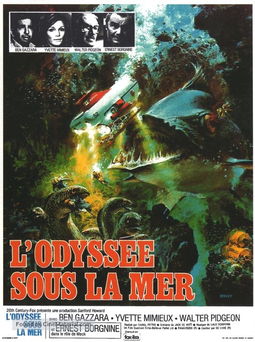 The Neptune Factor - French Movie Poster