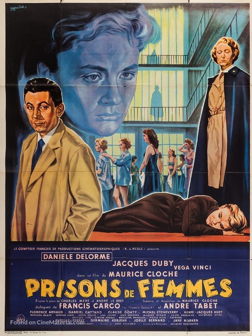 Prisons de femmes - French Movie Poster