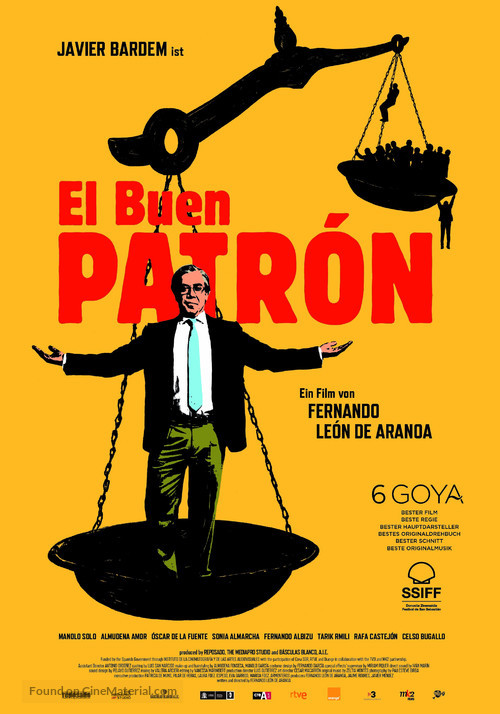 El buen patr&oacute;n - Swiss Movie Poster