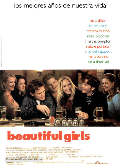 Beautiful Girls - Spanish Movie Poster