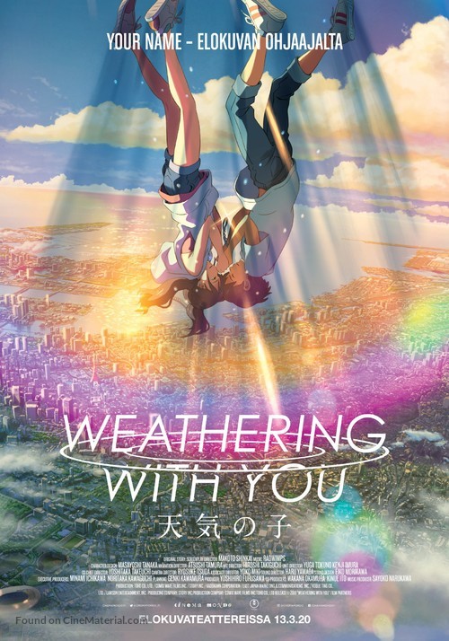 Weathering with You - Finnish Movie Poster
