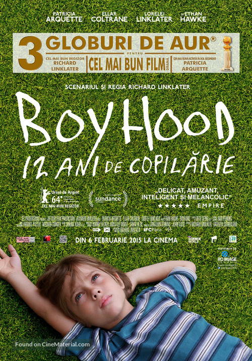 Boyhood - Romanian Movie Poster