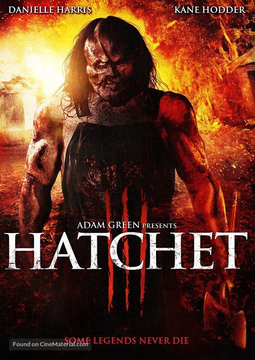 Hatchet III - DVD movie cover