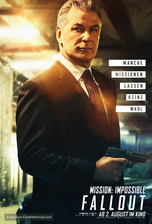 Mission: Impossible - Fallout - German Movie Poster