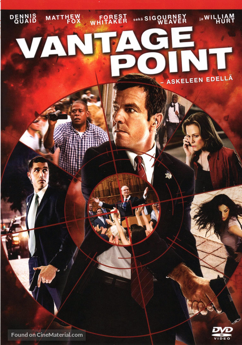 Vantage Point - Finnish Movie Cover