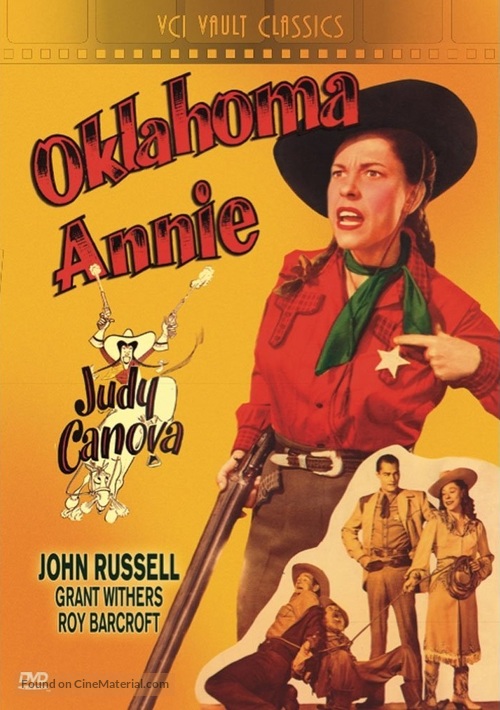 Oklahoma Annie - DVD movie cover