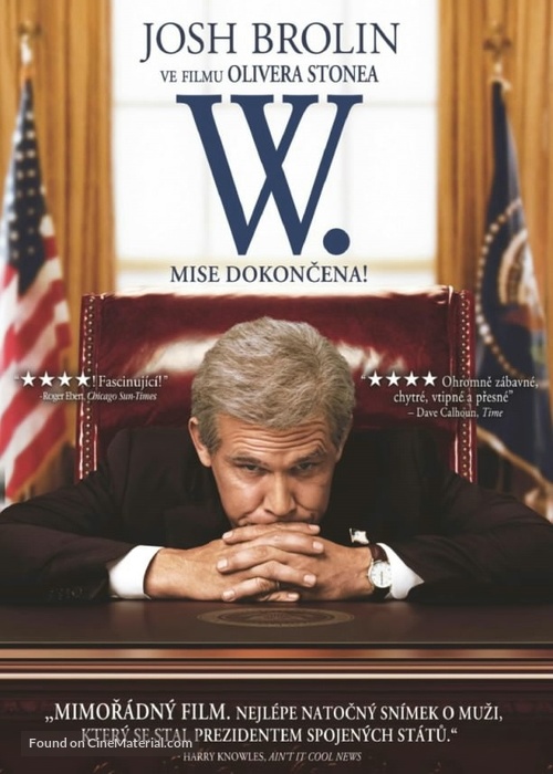 W. - Czech DVD movie cover