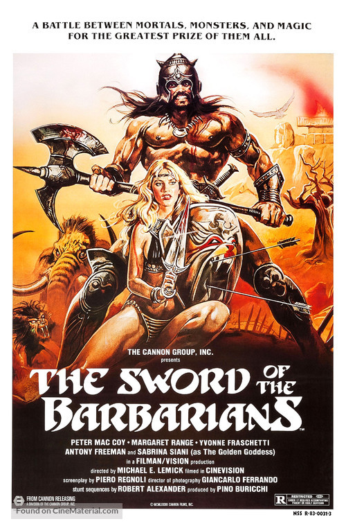 Sangraal, la spada di fuoco - Movie Poster