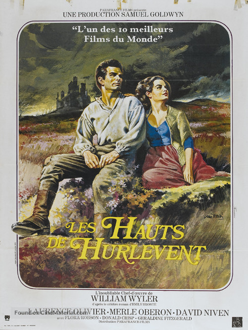 Wuthering Heights - French Movie Poster
