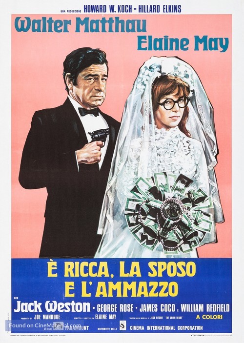 A New Leaf - Italian Movie Poster