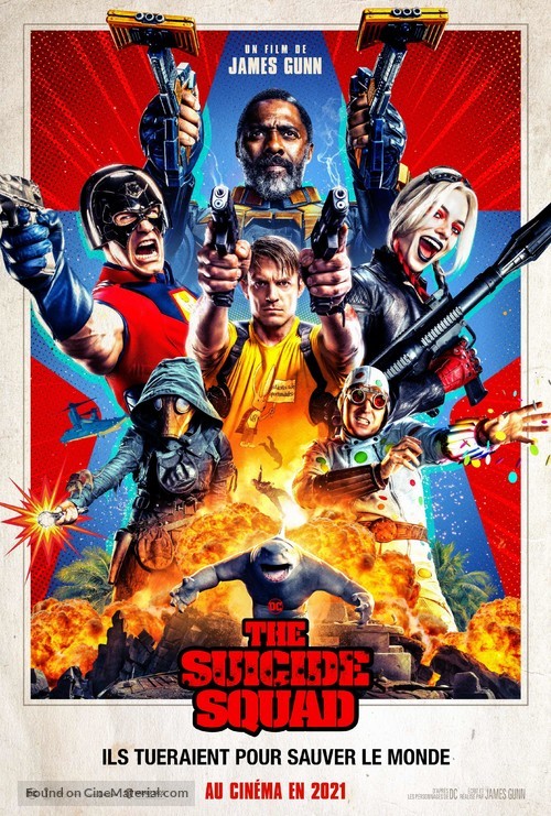 The Suicide Squad - French Movie Poster