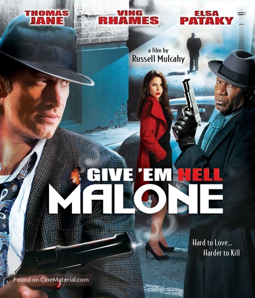 Give &#039;em Hell, Malone - Blu-Ray movie cover