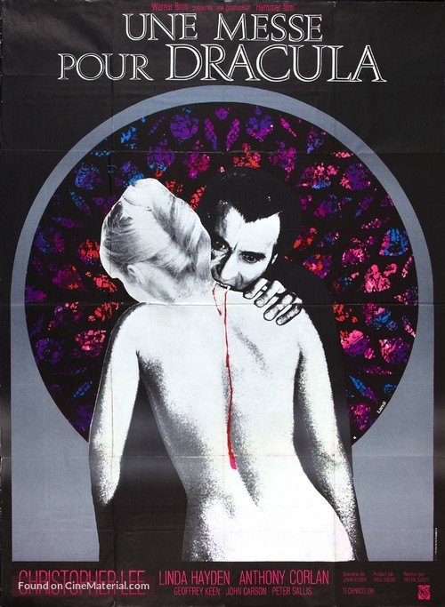 Taste the Blood of Dracula - French Movie Poster