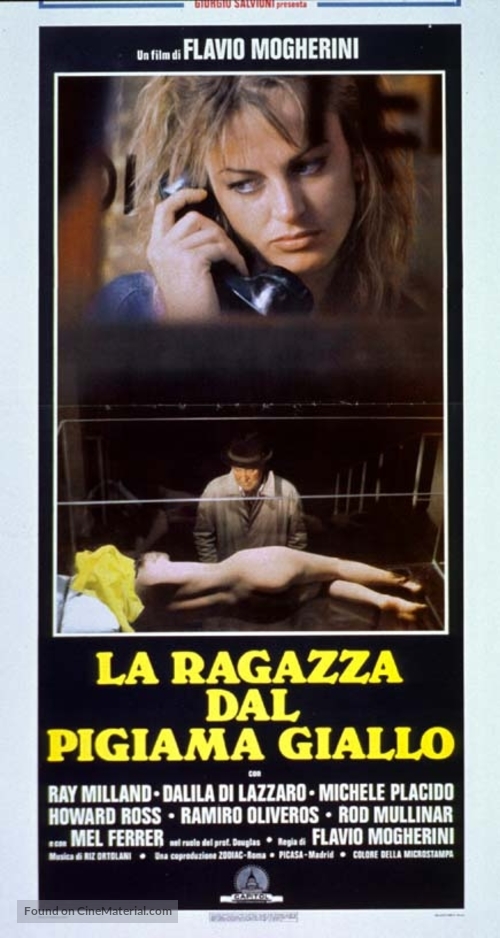 La ragazza dal pigiama giallo - Italian Movie Poster