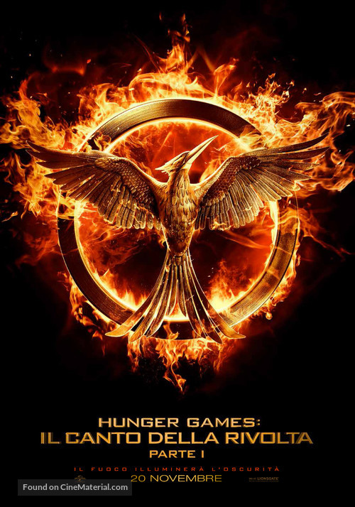 The Hunger Games: Mockingjay - Part 1 - Italian Movie Poster