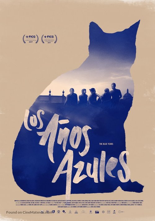 The Blue Years - Mexican Movie Poster