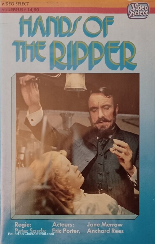 Hands of the Ripper - Dutch VHS movie cover