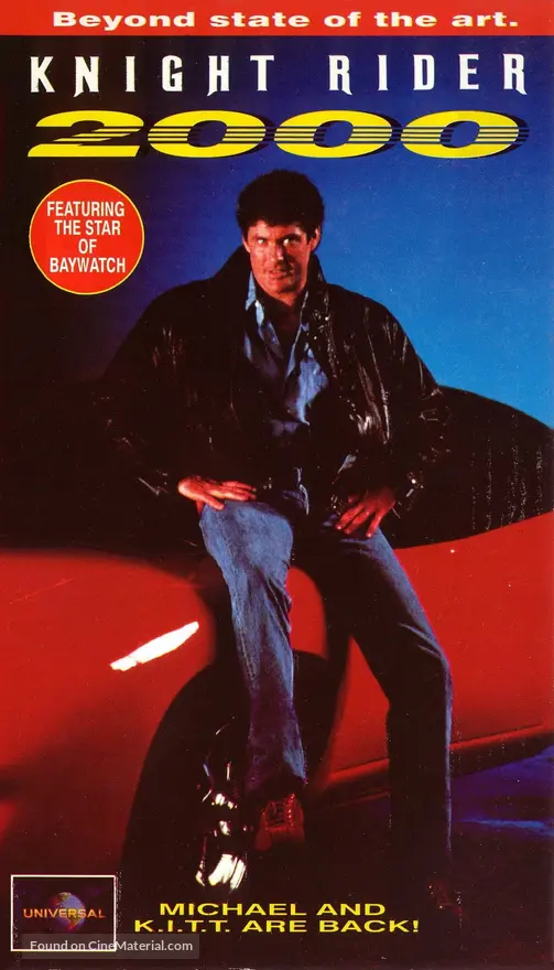 Knight Rider 2000 - VHS movie cover