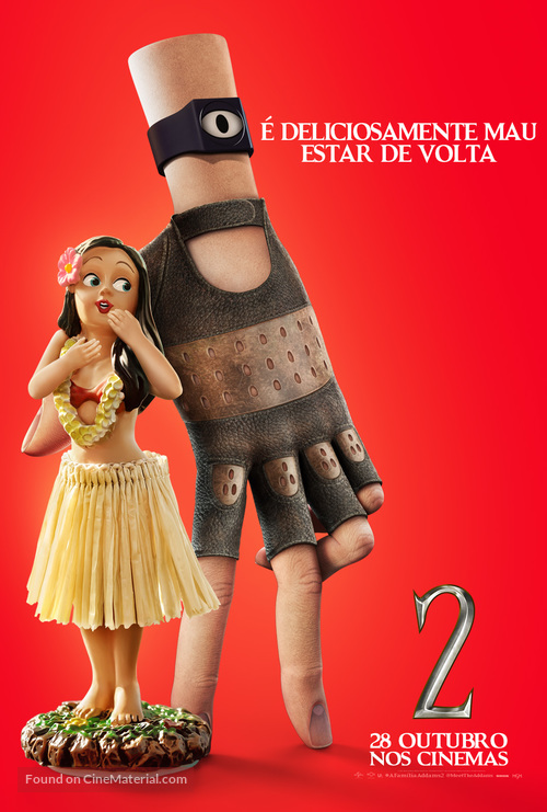 The Addams Family 2 - Portuguese Movie Poster
