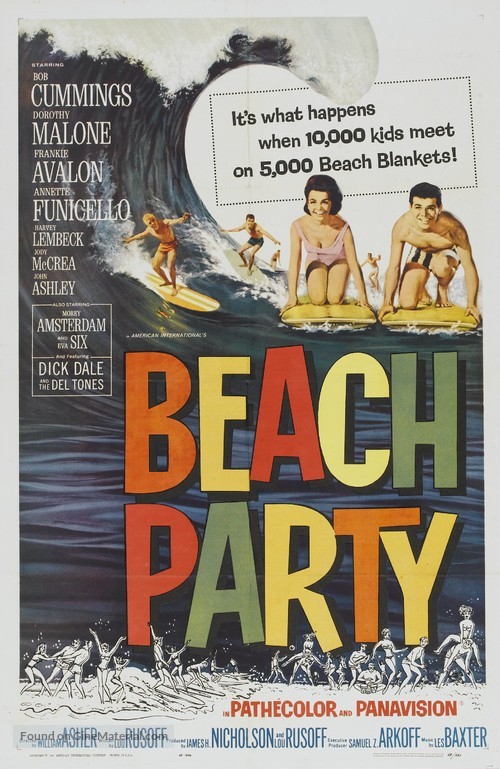 Beach Party - Movie Poster