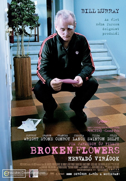 Broken Flowers - Hungarian Movie Poster