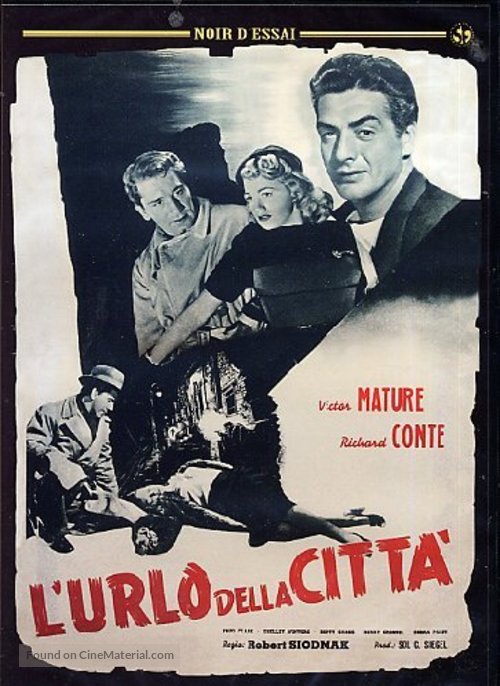 Cry of the City - Italian DVD movie cover