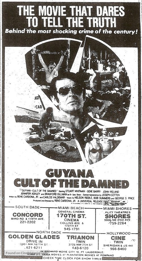 Guyana: Crime of the Century - poster