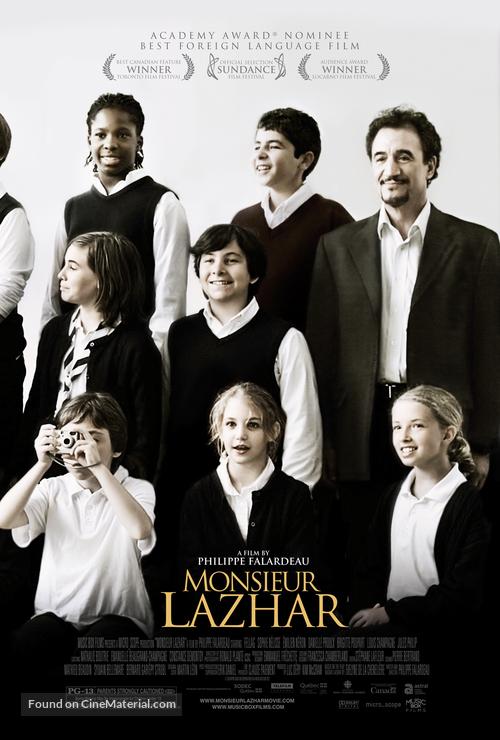 Monsieur Lazhar - Movie Poster