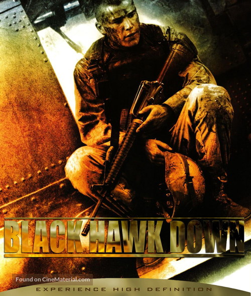 Black Hawk Down - Blu-Ray movie cover