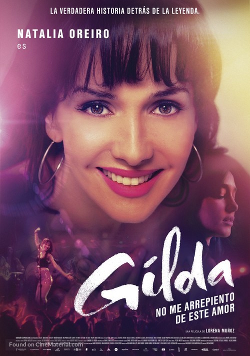 Gilda, no me arrepiento de este amor - Argentinian Movie Poster