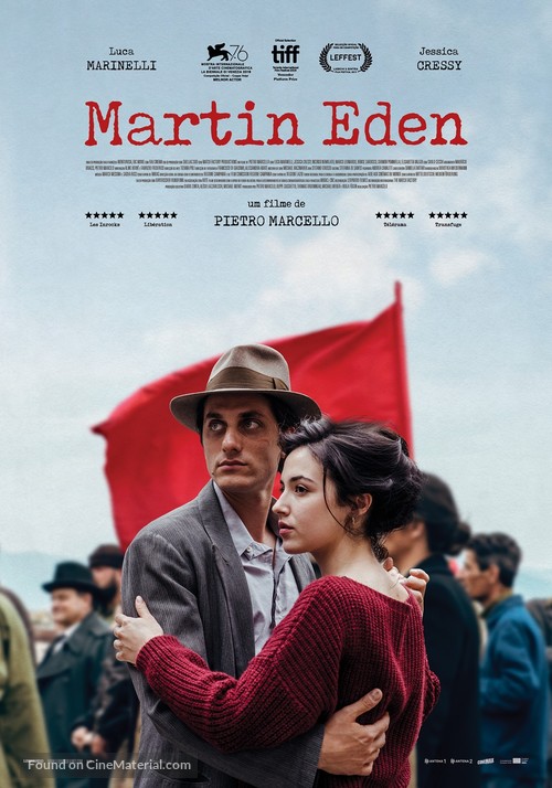 Martin Eden - Portuguese Movie Poster