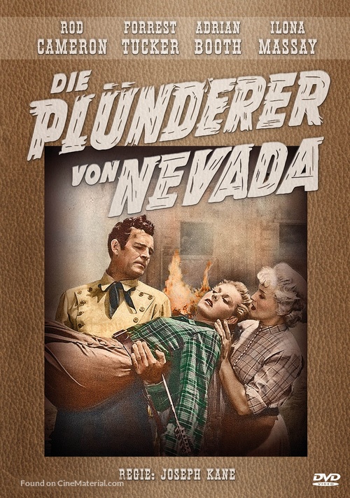 The Plunderers - German DVD movie cover