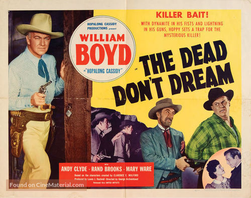 The Dead Don&#039;t Dream - Movie Poster