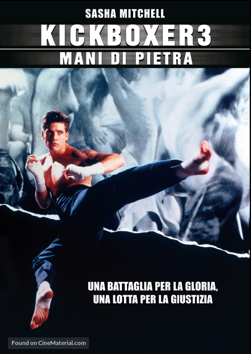 Kickboxer 3: The Art of War - Italian DVD movie cover