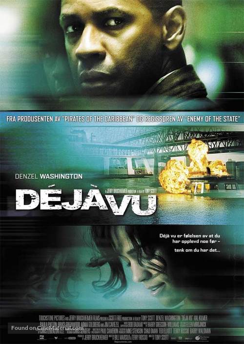 Deja Vu - Norwegian Movie Poster