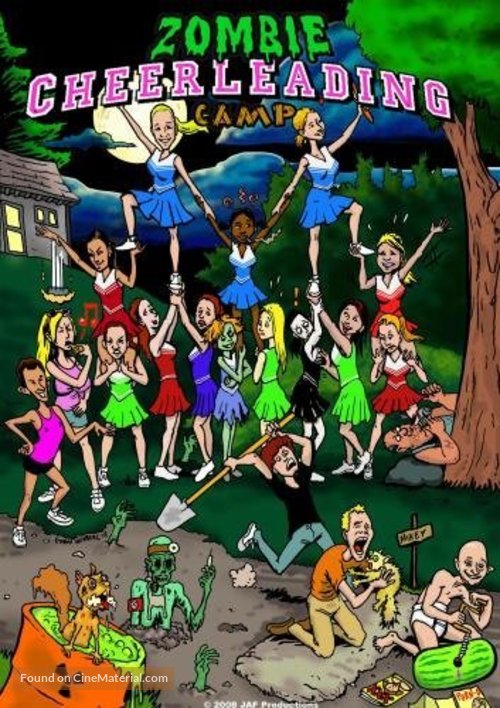 Zombie Cheerleader Camp - DVD movie cover