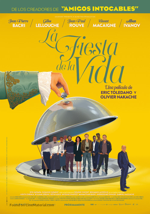 Le sens de la f&ecirc;te - Chilean Movie Poster