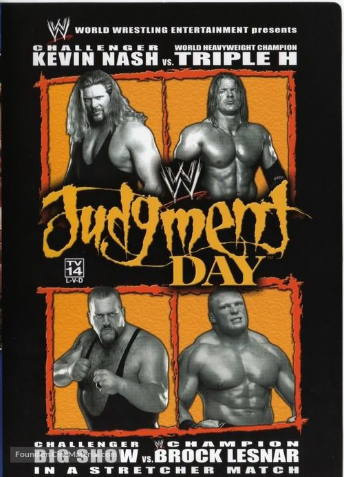 WWE Judgment Day - DVD movie cover